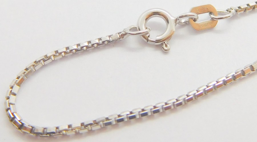 Klenoty Budín Dámský přívěskový stříbrný řetízek VENEZIA - BENÁTSKÝ 925/2,25gr 42cm 0301167