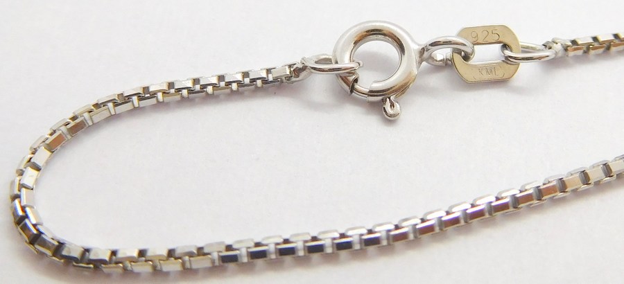 Klenoty Budín Dámský přívěskový stříbrný řetízek VENEZIA - BENÁTSKÝ 925/2,25gr 42cm 0301167