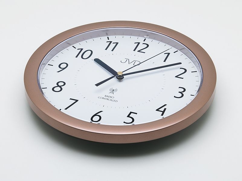 Přesné moderní  rádiem řízené hodiny JVD RH612.12