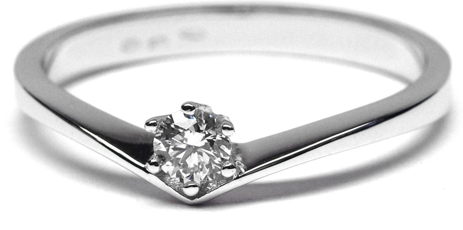 Klenoty Budín Luxusní diamantový zásnubní prsten s diamantem - libovolná velikost J-28275-17