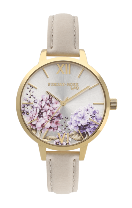 Dámské luxusní designové hodinky SUNDAY ROSE Spirit BLOOM SUN-S08