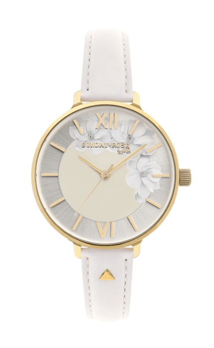Dámské luxusní designové hodinky SUNDAY ROSE Spirit SUN-S13 ŘEMÍNEK