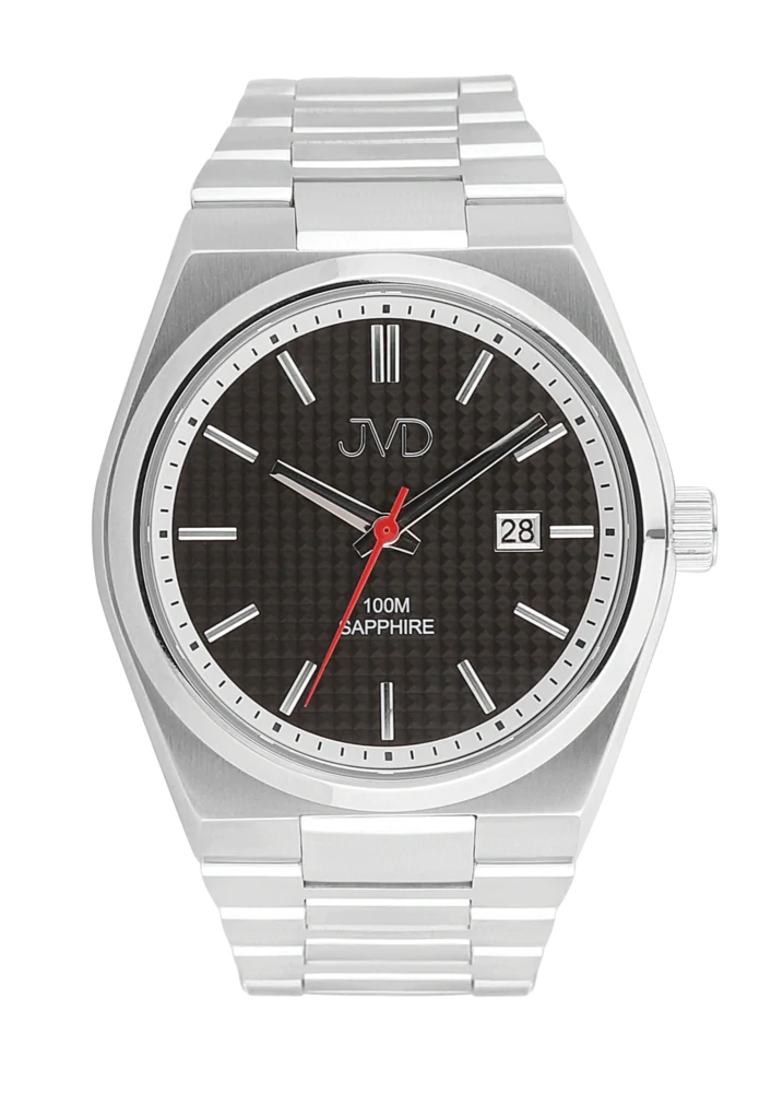 JVD Pánské vodotěsné ocelové pozlacené hodinky JVD JVD J1133.3 se safírovým sklem