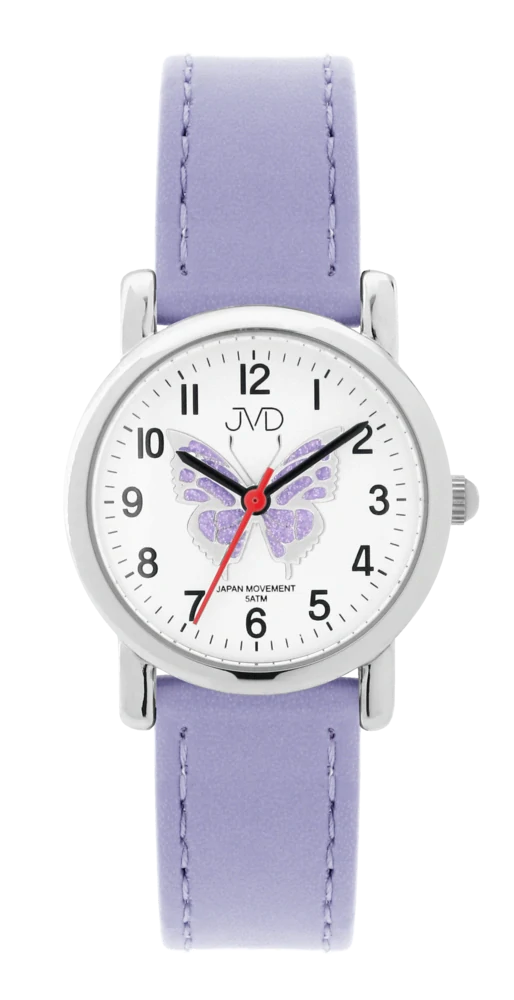 JVD Dětské fialové náramkové hodinky JVD J7199.6