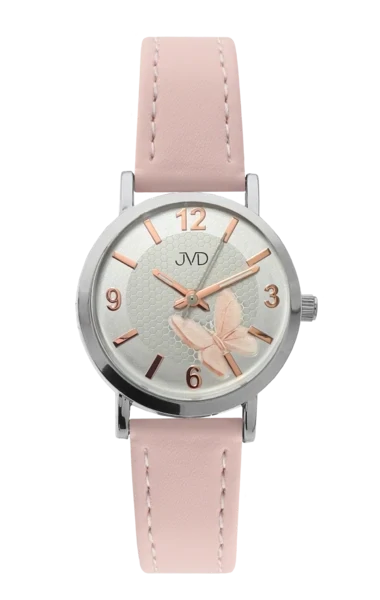 JVD Dívčí růžové náramkové hodinky JVD J7148.28