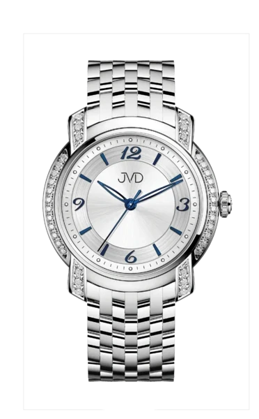 JVD Dámské náramkové stříbrné elegantní šperkové hodinky JVD JG1042.1