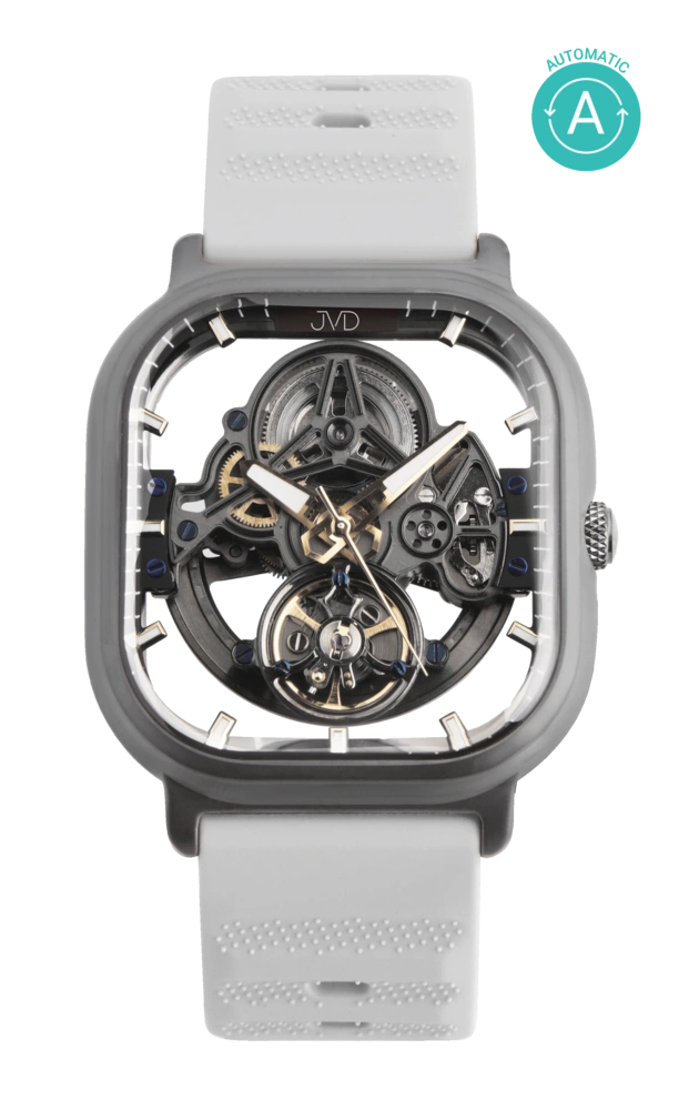 JVD Pánské ocelové automatické hodinky - chronograf AUTOMAT JVD JG1050.3
