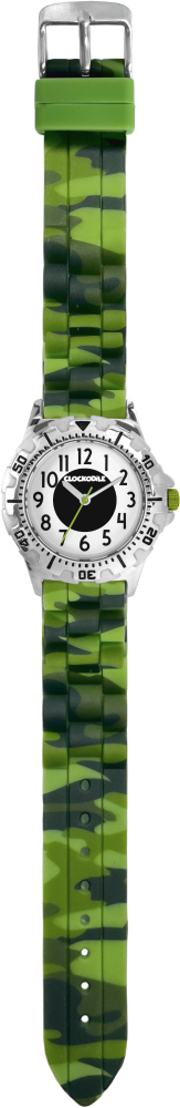 CLOCKODILE Náramkové svítící maskáčové sportovní chlapecké dětské hodinky SPORT 4.0 CWB0082