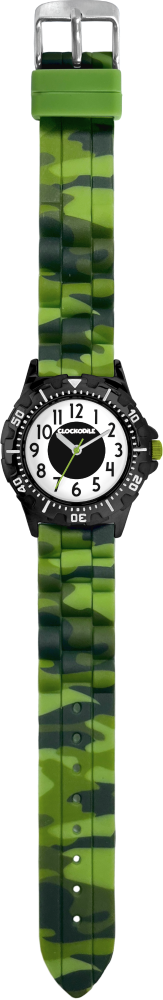 CLOCKODILE Svítící náramkové maskáčové sportovní chlapecké dětské hodinky SPORT 4.0 CWB0083