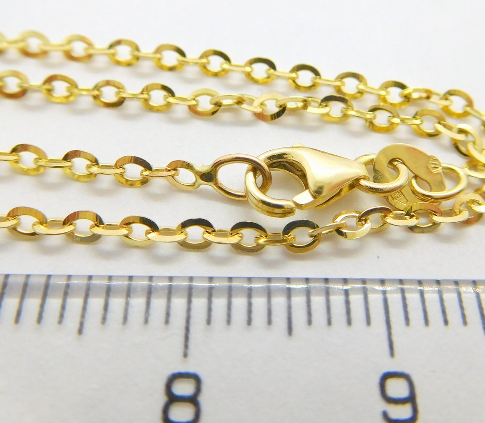 Klenoty Budín Dámský zlatý masivní náramek - valis šířka cca 4,5mm 585/3,63gr 21cm HK7117