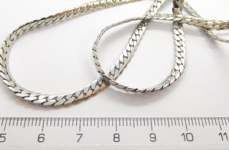 Klenoty Budín Mohutný dámský ocelový řetízek z chirurgické oceli 45cm B0001