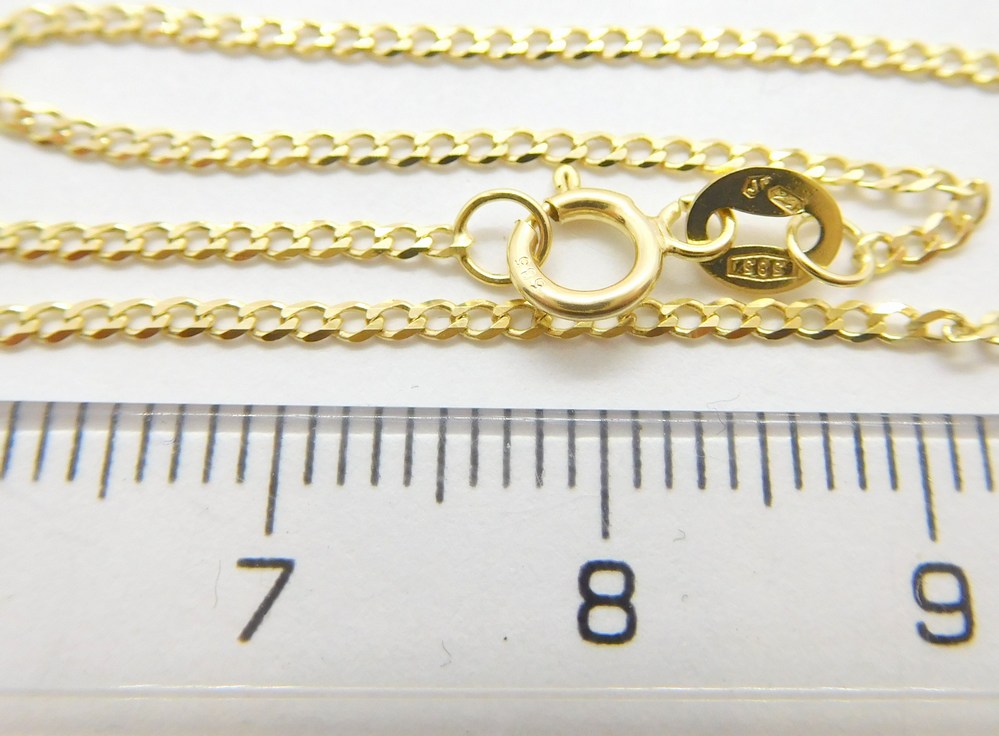 Klenoty Budín Pevný zlatý náramek  PANCER 18cm 585/1,09gr HK7148