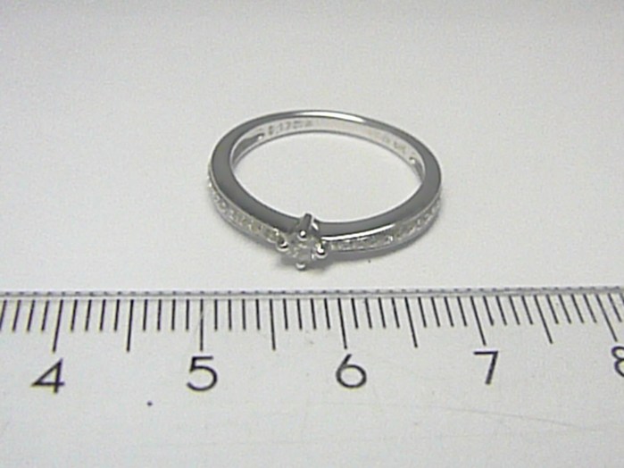 Klenoty Budín Luxusní mohutný zásnubní prsten s pravými diamanty (22x0,09ct a 1x0,08ct) 3860732