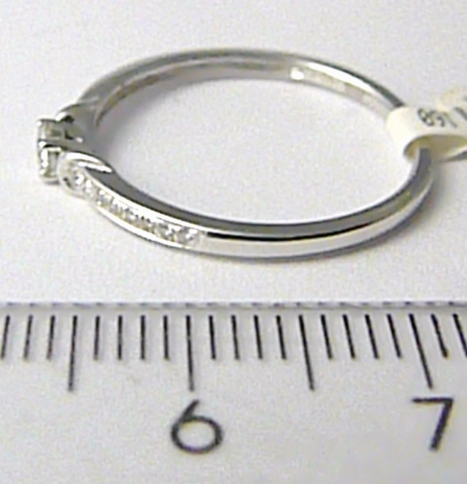 Klenoty Budín Zásnubní zlatý diamantový prsten posetý diamanty 17ks vel.53 3860836.0.53.99