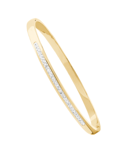 Dámský ocelový náramek Steel JGB2G o rozměrech 62X55 mm IPGold