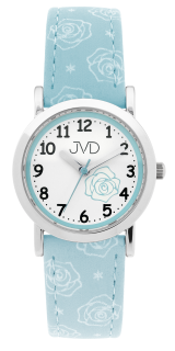 JVD Dětské dívčí modré náramkové hodinky JVD J7205.2