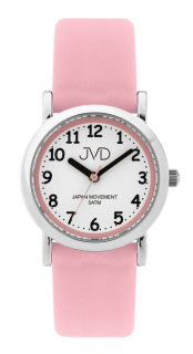 JVD Dětské dívčí růžové náramkové hodinky JVD J7200.1