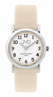 JVD Dětské dívčí krémové náramkové hodinky JVD J7200.2