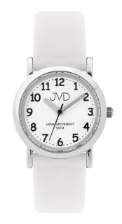JVD Dětské dívčí bílé náramkové hodinky JVD J7200.3