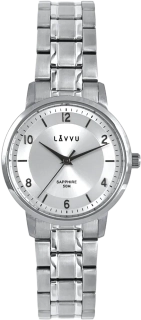 LAVVU Stříbrné kvalitní dámské hodinky LINSELL se safírovým sklem LWL5060