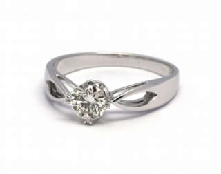 Luxusní zásnubní prsten s diamantem EXCELLENT 585/2,41 gr J-21256-12