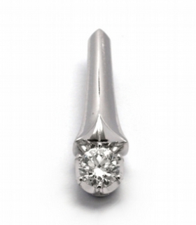 Diamantový zlatý přívěsek s přírodními diamanty 585/1,22 gr J-21167-12
