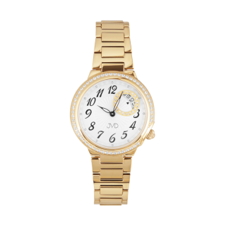JVD Dámské kulaté náramkové elegantní šperkové hodinky JVD JG1039.3
