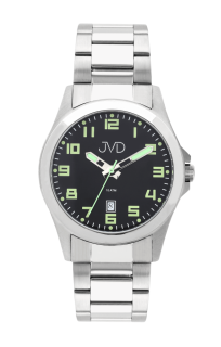 Odolné vodotěsné náramkové pánské hodinky JVD steel J1041.35 - 10ATM