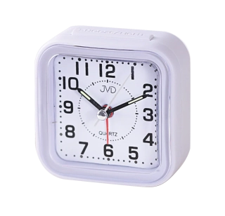 JVD Levný analogový ručkový budík JVD SRP6808.4 s osvětlením