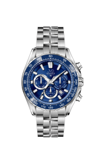 JVD Pánské ocelové vodotěsné ocelové hodinky - chronograf JVD JE1016.2