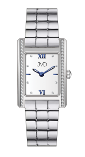 JVD Dámské hranaté náramkové elegantní šperkové hodinky JVD JG1041.1