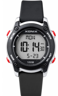 XONIX Vodotěsné sportovní digitální hodinky XONIX BAZ 007 - 10ATM