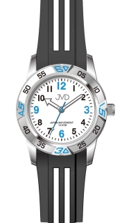 JVD Sportovní odolné dětské chlapecké vodotěsné hodinky JVD J7187.7 - 10ATM