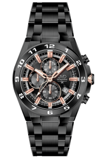 JVD Pánské ocelové vodotěsné ocelové hodinky - chronograf JVD JE1021.3