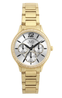 JVD Dámské ocelové šperkové hodinky s chronografem JVD JE404.2